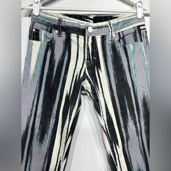 Armani exchange jeans white gray size 2 - Picture 2 of 12